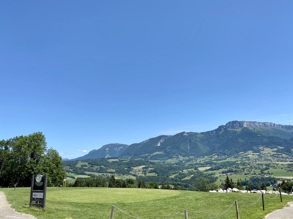 Putting Green avec une vue imprenable